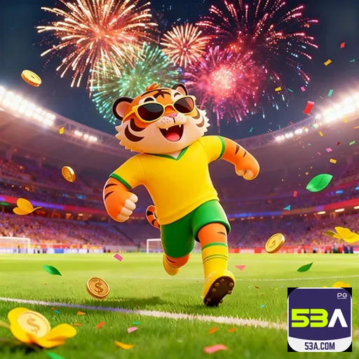 Imagem de um torcedor vibrando com apostas em futebol na 53a, plataforma confiável e moderna. - 53a